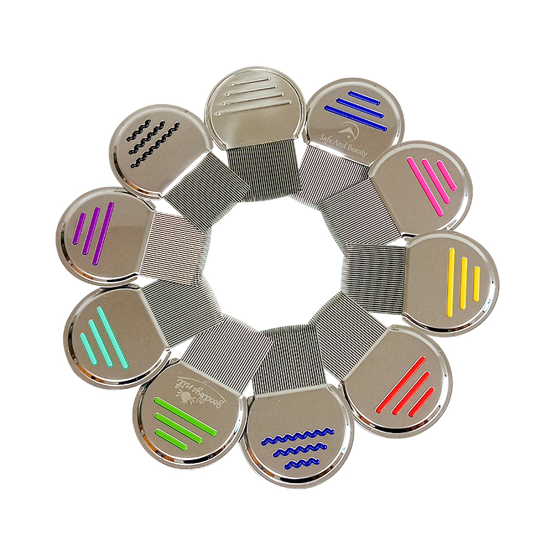 Pet deworming češalj s čvrsto češćenim zubima